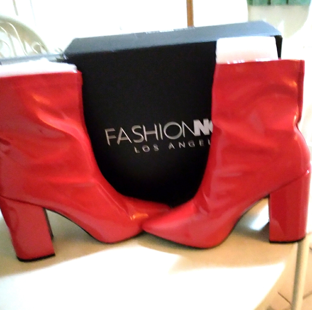 Red booties